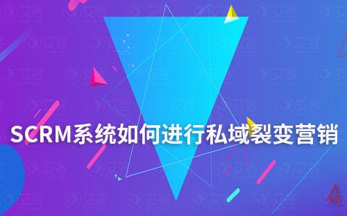 SCRM系統(tǒng)如何幫助企業(yè)進(jìn)行私域裂變營銷